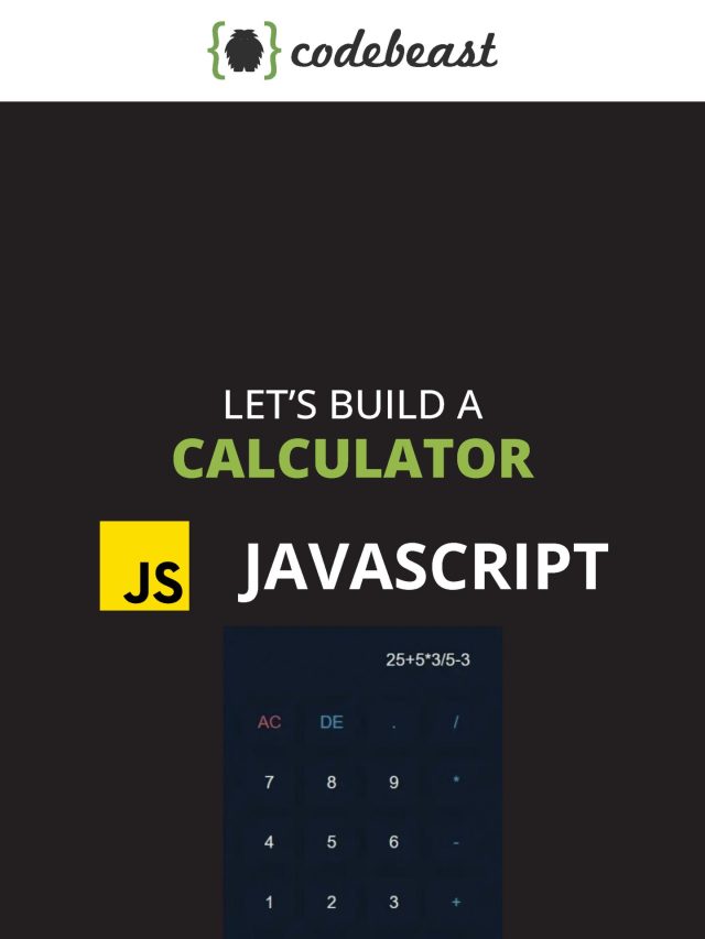 Let´s Build a Calculator in Javascript!
